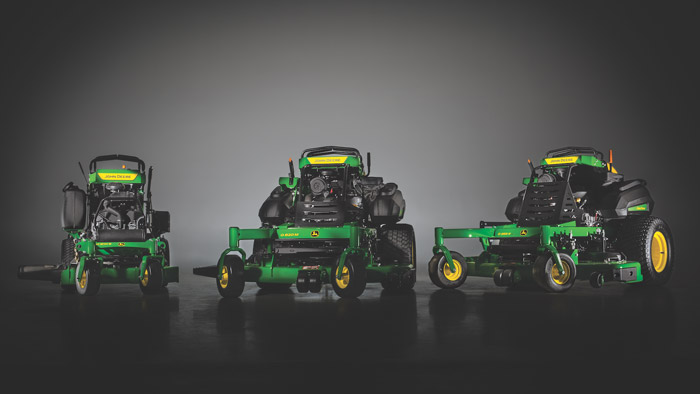 John Deere adds six models to its QuikTrak sand-on line. The company said it added upgrades to performance, operator comfort and more. (Photo: John Deere)