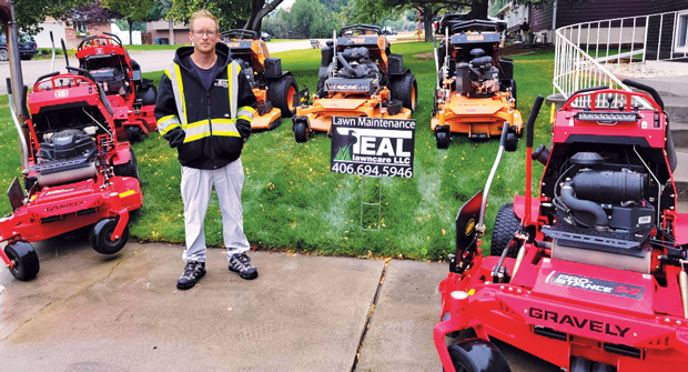 Jason Teal, owner of Teal Lawncare says if a company can afford time away from the business, to attend Equip Expo, “it’s worth it.” (Photo: Jessica Teal)