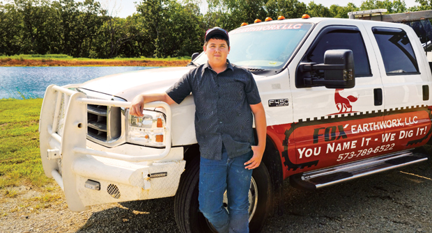 Jayden Fox and the team at Fox Earthworx say new equipment is the main draw for them at Equip Expo. (Photo: Kyle Fox)