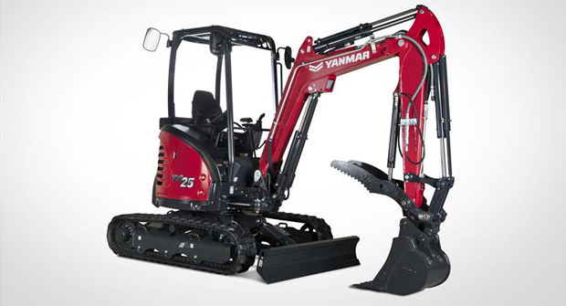 The ViO25-6B includes ECO Mode, Auto-Decel Mode and auto shift 2-speed travel as standard features. (Photo: Yanmar)