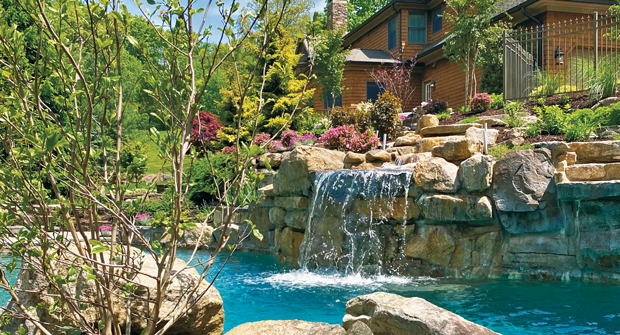 There’s several ways to add pool installation services to your business. Experts recommend subcontracting the work as you dip your toe into this service. (Photo: Canete Landscape Design & Construction)