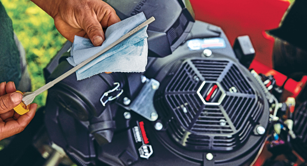 Experts say checking engine oil daily can save thousands in repairs down the road. (Photo: Kawasaki Engines)