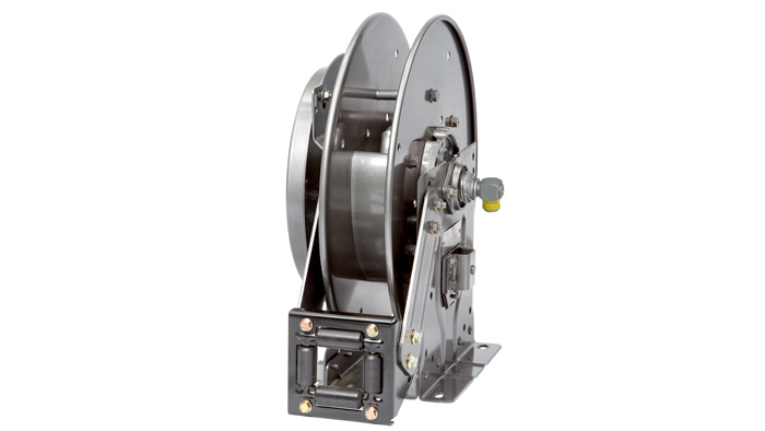 Hannay Reels' N700 spring rewind reel will be on display at Equip Exposition 2023. (Photo: Hannay Reels)
