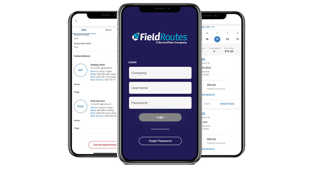 Automation helps contractors do more with less time and effort. (Photo: courtesy of FieldRoutes)