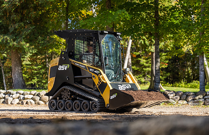 The ASV RT-40 compact track loader is one of several options the Yanmar and its sister brand ASV will showcase at the 2024 ARA Show in New Orleans. (Photo: Yanmar/ASV)
