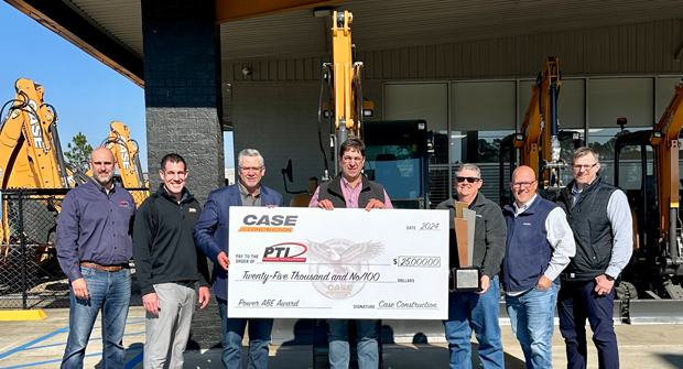 Case Power Abe Award winner – Progressive Tractor & Implement (Lafayette, La.). (Photo: Case CE)