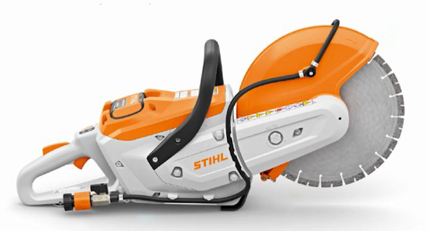 The TSA 300 Cutquik from Stihl is designed to bring gas-comparable power and performance to a battery-powered cut-off machine. (Photo: Sithl)