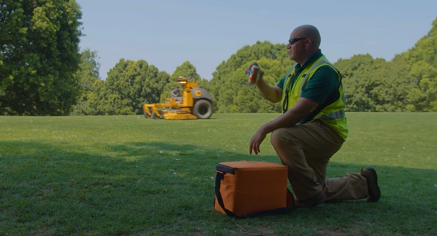 Greenzie's 3.0 software further enhancing the mower’s capabilities. (Photo: Greenzie)