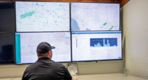 Collecting data and monitoring stations remotely has become easier than ever. (Photo courtesy of Weathermatic)