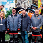 Stihl Team Six Various members of the Stihl team assisted attendees on the tour including, Lindsy Hooper, manager of public relations and business events; Maegan Reynolds, content marketing specialist; Eric Harshman, product manager; Mike Poluka, product segment manager; Josh Allen, product manager and Madison Ashley, public relations specialist. (Photo: LM Staff)