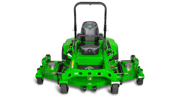 Mean Green's EVO 96 commercial-grade electric mower features a 96-inch deck. (Photo: Mean Green Mowers)