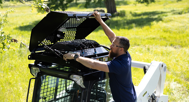 The new SK Rooftop Cooler from Diamond Mowers. (Photo Diamond Mowers)