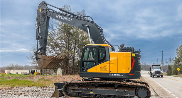 The new HX355A LCR from Hyundai. (Photo: Hyundai CE)