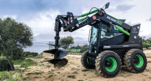 First Green Industries has entered the landscape market with all-electric machines. (Photo: First Green Industries)