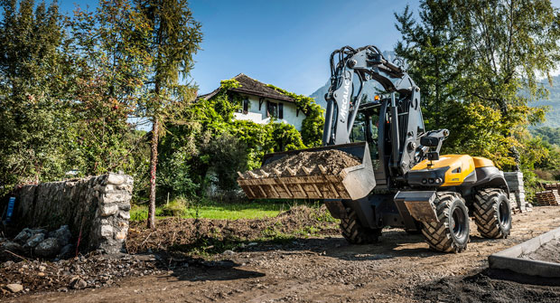 12MTX wheeled excavator loader from Mecalac. (Photo: Mecalac)