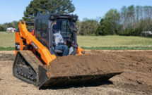 The new Develon DTL35 is the company's first compact track loader. (Photo: Develon)