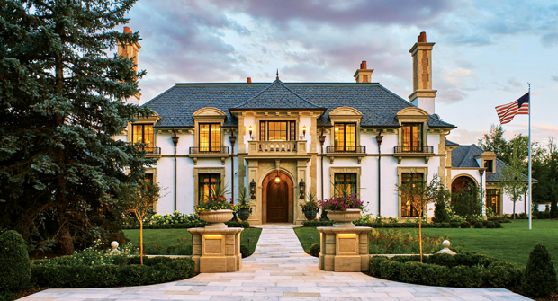One of the biggest challenges when rebuilding the house and landscape was reversing the property layout, causing several mature trees to need relocation and a new driveway to be installed. (Photo: Ron Ruscio)
