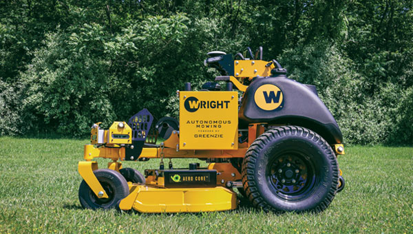 Greenzie mowers work best on large, flat fields with minimal obstacles. Grounds such as athletic fields, parks and warehouses give the mower plenty of space to move. (Photo: Greenzie)