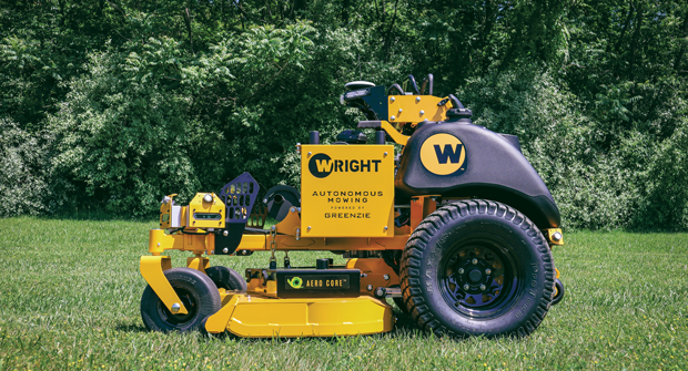 Greenzie mowers work best on large, flat fields with minimal obstacles. Grounds such as athletic fields, parks and warehouses give the mower plenty of space to move. (Photo: Greenzie)