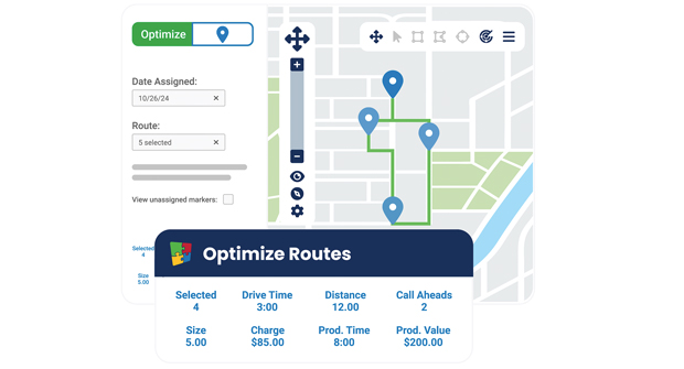 “Software and reporting tools ensure you’re pulling clean lists, building dense routes and spending dollars on prospects that will grow your business,” says Mike Carden, with Real Green Systems. (Photo: WorkWave)