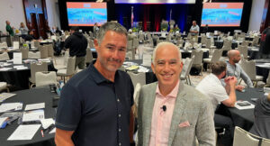 Mark Bradley (left) and Jeffrey Scott. (Photo: LM staff)