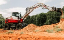 The TB395W from Takeuchi. (Photo: Takeuchi)