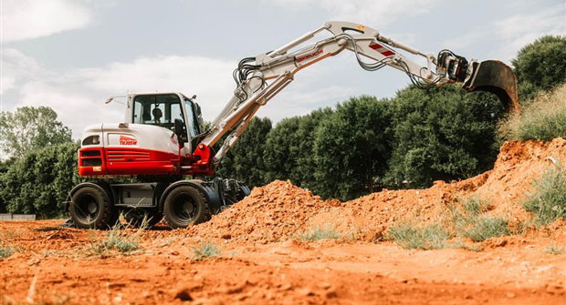 The TB395W from Takeuchi. (Photo: Takeuchi)