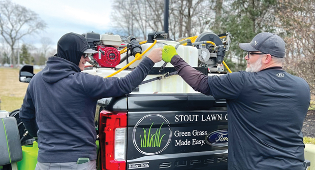 Chris Stoudt, owner of Stout Lawn Care says his LM Growth Summit experience helped him form good relationships with other lawn care operators. (Photo: Stout Lawn Care)