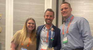 The Most Innovative ACE award was presented to Robyn Schmitz, owner / founder / CEO, and Brett Schmitz, owner, CFO, High Prairie Outdoor, Kansas City, Kan. (Photo: McFarlin Stanford)