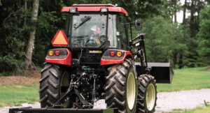 Party in the back: Attachments can often fit in the front, middle and back of a compact utility tractor. (Photo: Yanmar)