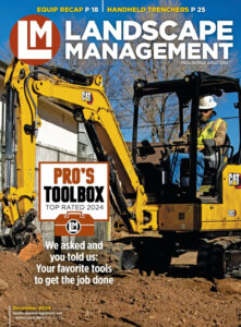 LM December 2024 Cover. On The Cover: Photo: Caterpillar, Illustration: Alex Belomlinsky / Digitalvision Vectors / Getty Images
