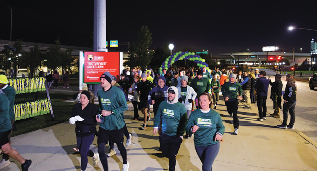 A 5K fun run was hosted by Equip Expo, sending visitors on a challenging course through downtown Louisville. (Photo: courtesy of OPEI)