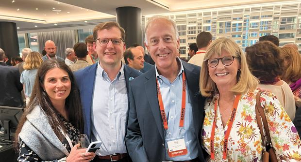 A couple of lovely couples At the 2025 ACS Summit in New Orleans, we saw Vince Torchia, vice president, The Grow Group, and his wife Skylar (left) with Greg Herring, founder and CEO, The Herring Group, and his wife Pat. (Photo: LM staff)