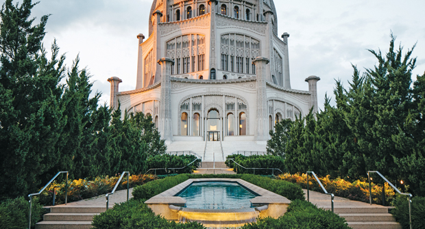 The gardens are open from sunrise to sunset year-round. Lighting — installed by Rosborough Partners — allows the gardens to transition from day to night. (Photo: Roseborough partners)