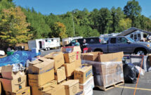The Frisella Landscape Group recently brought supplies to victims of Hurricanes Milton and Helene. (Photos: Tony Frisella Sr.)