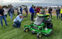 Industry media got a sneak peek at the autonomous solutions unveiled at CES 2025 during an event in November at Blue River Technology’s (a John Deere company) test facility in Gilroy, Calif. (Photo: Scott Hollister)