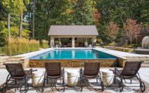 While the COVID-fueled pool boom may have slowed in recent years, pool installers say there’s still a strong market ripe for landscape contractors to take. (Photo: Hidden Creek Landscaping)