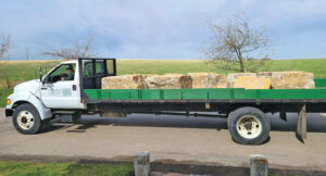 Truck time: Greenspace has several specialty trucks for its design/build work. (Photo: Greenspace landscaping)
