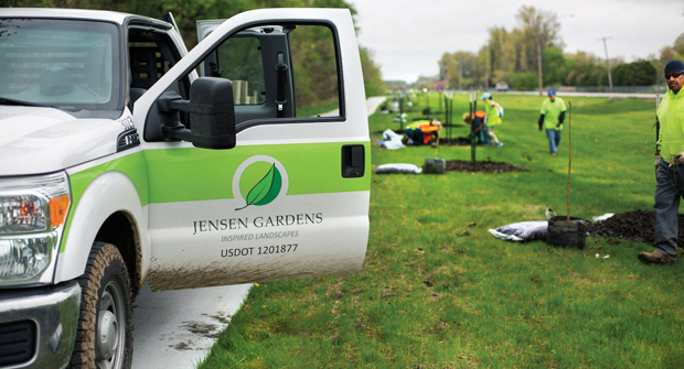 The Charity of the Month effort at Jensen Gardens has involved the entire team in the company’s giving. (Photo: Jensen Gardens)