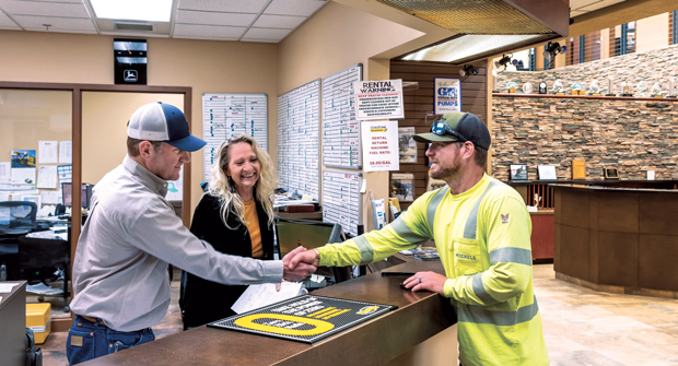 Who you know: Building a relationship with a local dealer is key to getting the best ROI on a large purchase.(Photo: John Deere)