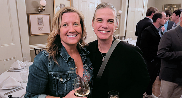 Laissez les bon temps rouler: Let the good times roll! LM was pleased to attend the Mardi Gras Experience in New Orleans, co-hosted by McFarlin Stanford and The Grow Group. Here, Annette McCarthy, owner of RJ Lawn and Landscape in Des Moines, Iowa, and Megan Parker, executive coach, McFarlin Stanford, prepare for an amazing meal at Antoine’s Restaurant, the oldest restaurant in the French Quarter.