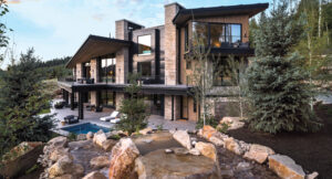 Blending landscaping into the natural surroundings was key to Sunline’s project in Park City, Utah. (Photo: Sunline Landscapes)