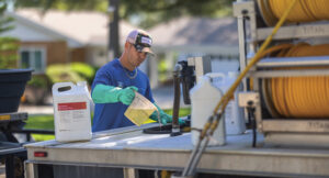 Beyond Sales: Clay Breazeale, vice president of turf sales south at Harrell’s, says dealers and distributors are often much more than just the products they offer, and they want to provide added value beyond the sale for contractors. (Photo: Harrell’s)