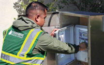 In search of: The built-in valve locator in Weathermatic's SmartLine controller can be a game-changer. (Photo: Max Moreno)