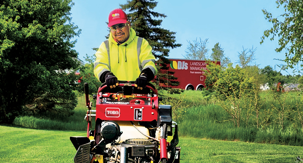 DJ’s builds ownership by breaking the team into smaller groups. (Photo: DJ’s Landscape Management)