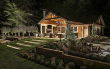 Brown Residence project. (Photo: Courtesy of the Association of Outdoor Lighting Professionals)