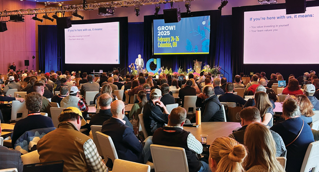 GROW! 2025 in Columbus attracted more than 1,000 landscape and lawn care pros. (Photo: LM staff)