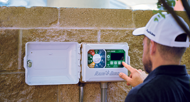 Wi-Fi signal strength is crucial for proper operation of smart irrigation technology. (Photo: siteone landscape supply (top); Rain bird (bottom)