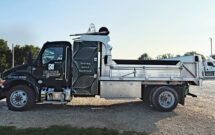 Branding on your trucks can help generate organic leads. (Photo: Grunder Landscaping Co.)