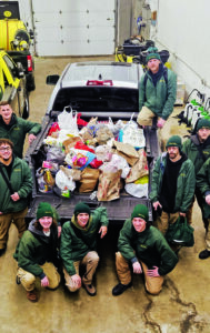 Weed Man’s Grassroots Giving Food Drive collected more than 76,000 pounds of food. (Photo: Weed man)